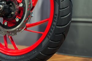 Front Tyre of Apache RTR 200 4V