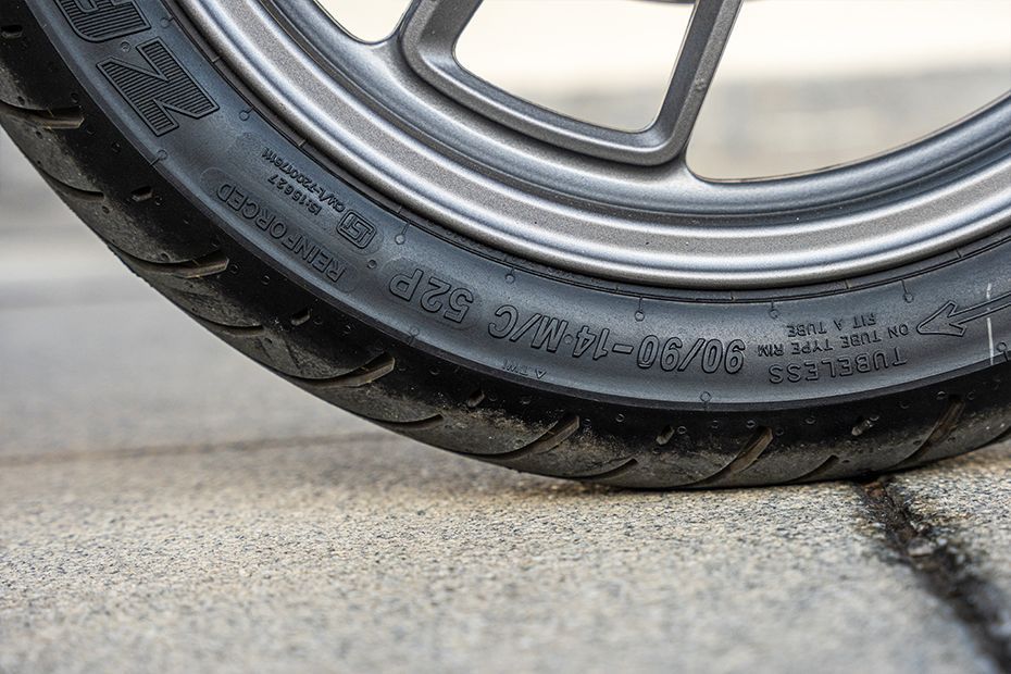 Front Tyre of Konarc
