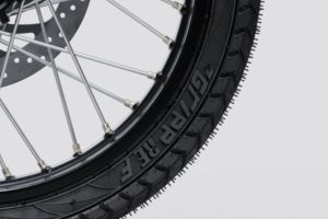Front Tyre of Himalayan 440