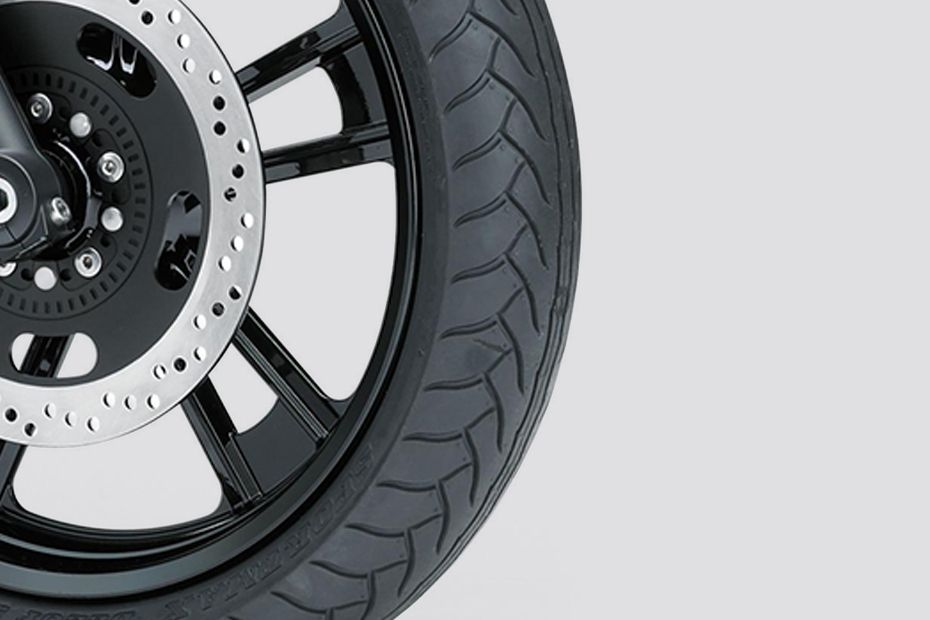Front Tyre of Vulcan S