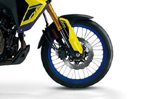 Front Wheel of V-Strom 800 DE