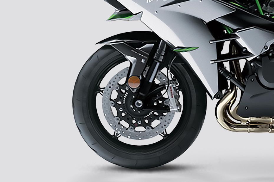 Front Wheel of Ninja H2