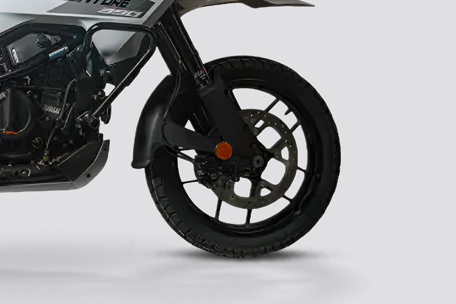 Front Wheel of 390 Adventure
