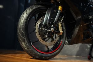 Front Wheel of Apache RR 310