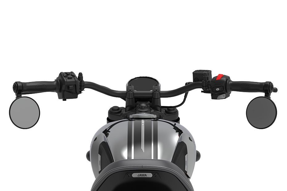 Handlebar of 42 Bobber