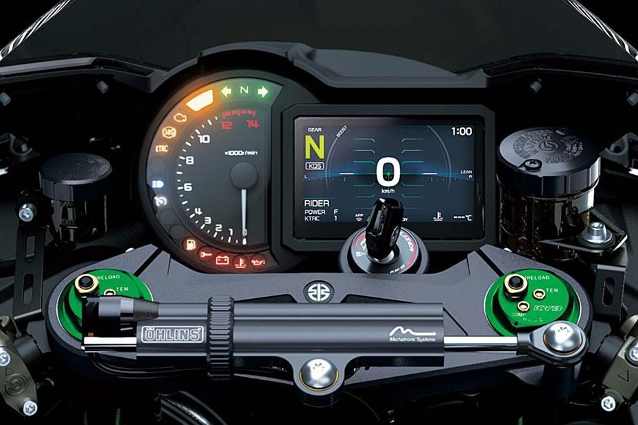 Instrument Cluster of Ninja H2