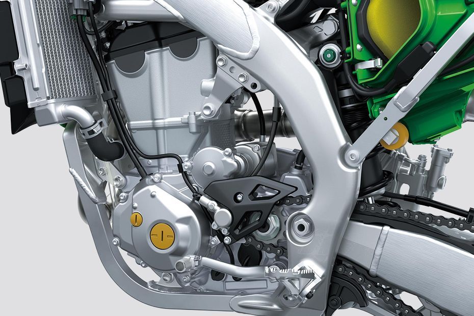 Engine (Left) of KX 450