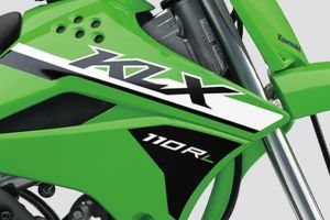 Model Badge of KLX110R L