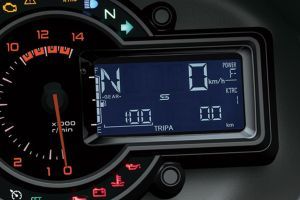 Odometer of Versys 1100