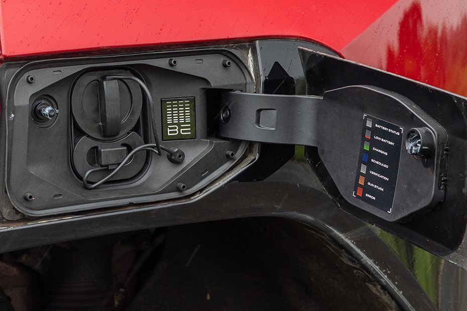 Charging Flap (Open) Image of BE 6