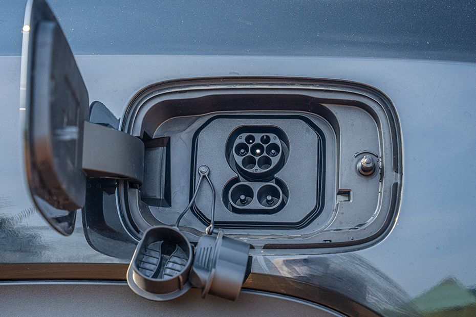 Charging Flap (Open) Image of Hector Tomahawk EV