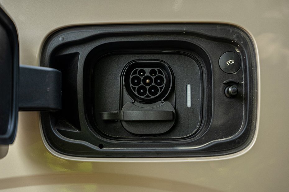 Charging Flap (Open) Image of EX90