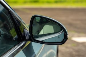 Outside Mirror Glass Image of E-Class