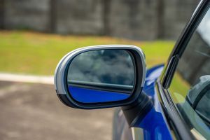 Outside Mirror Glass Image of Cooper S