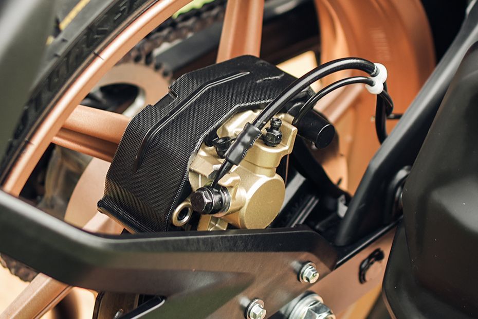 Rear Brake of Apache RTR 160 4V