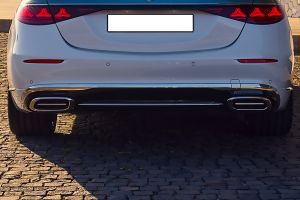 Rear Bumper Image of Maybach S Class Facelift
