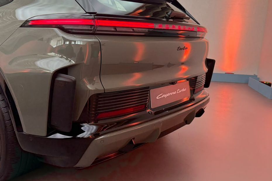 Rear Bumper Image of Cayenne Electric