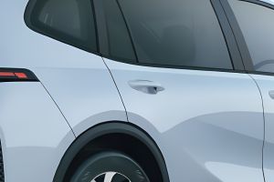 Rear Door Handle Image of Limo Green