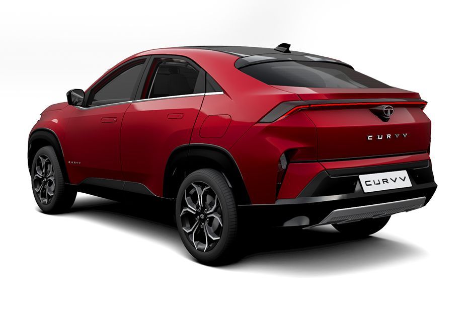 Rear Left Three Quarter View Image of Curvv