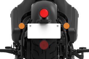 Rear Number Plate 42 Bobber