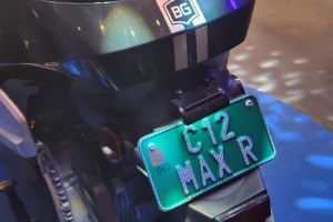 Rear Number Plate C12 MaxR