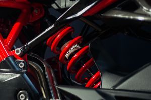Rear Suspension of Apache RR 310
