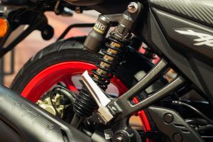Rear Suspension of Apache RTR 160