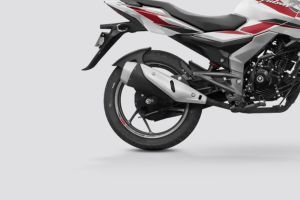 Rear Tyre of Pulsar 150