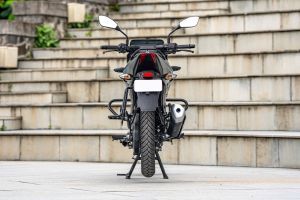 Rear View of Pulsar 125