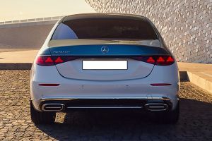 Rear View Image of Maybach S Class Facelift
