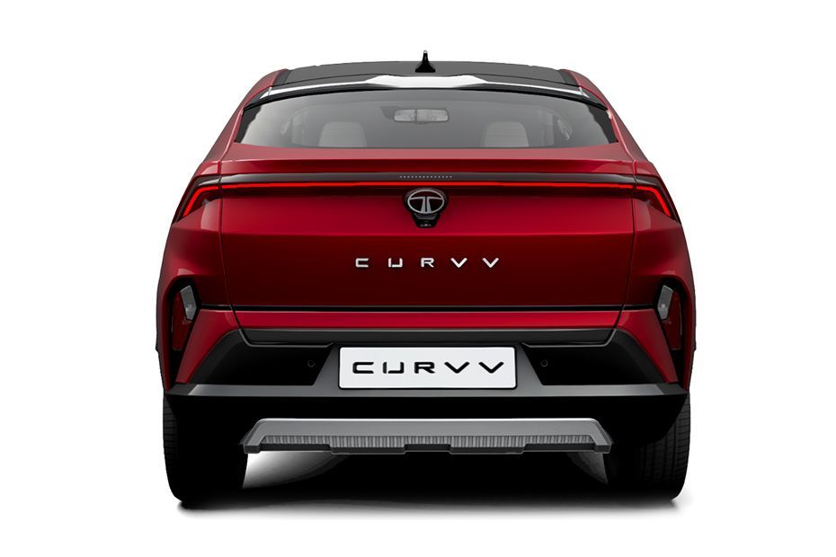 Rear View Image of Curvv