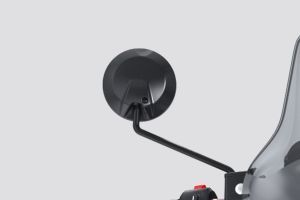 Rear View Mirror(Front View) of Model_