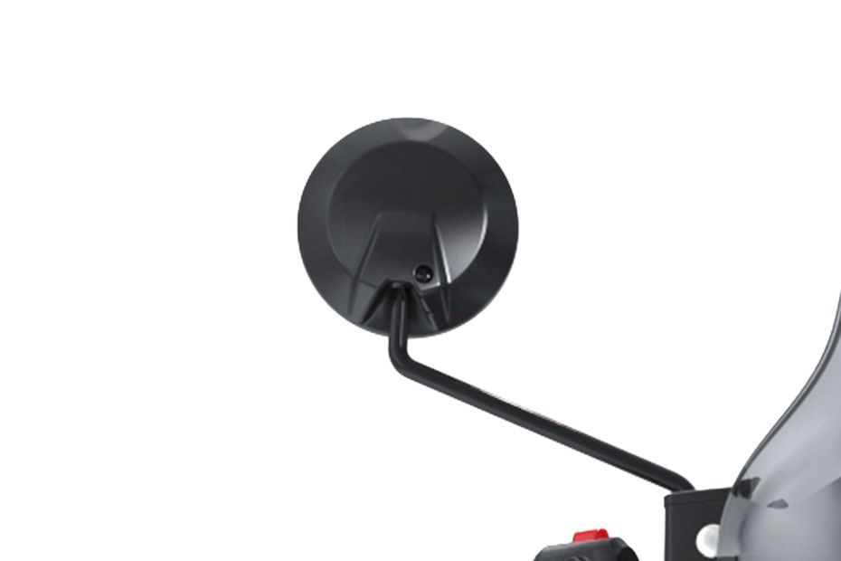 Rear View Mirror(Front View) of Model_