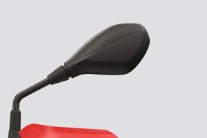 Rear View Mirror(Front View) of Model_