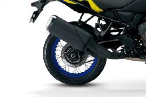 Rear Wheel of V-Strom 800 DE