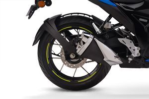 Rear Wheel of Gixxer 250