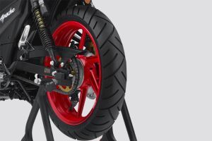 Rear Wheel of Apache RTR 160