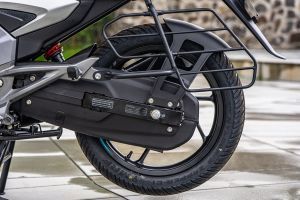 Rear Wheel of Pulsar 125