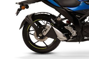 Rear Wheel of Gixxer
