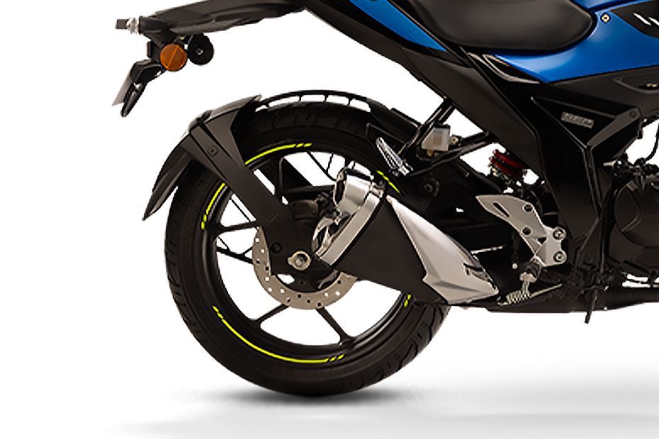 Rear Wheel of Gixxer