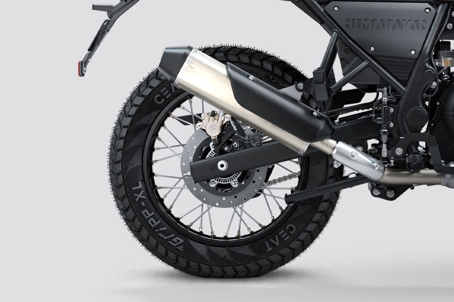 Rear Wheel of Himalayan 440