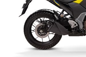 Rear Wheel of V-Strom SX