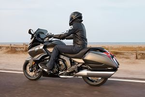 Riding: Side Profile(Left)View of K 1600 Bagger