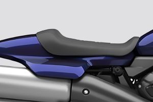 Seat of Sportster S