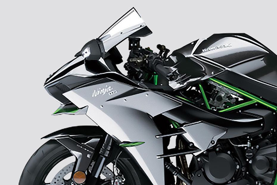 Side Fairing of Ninja H2