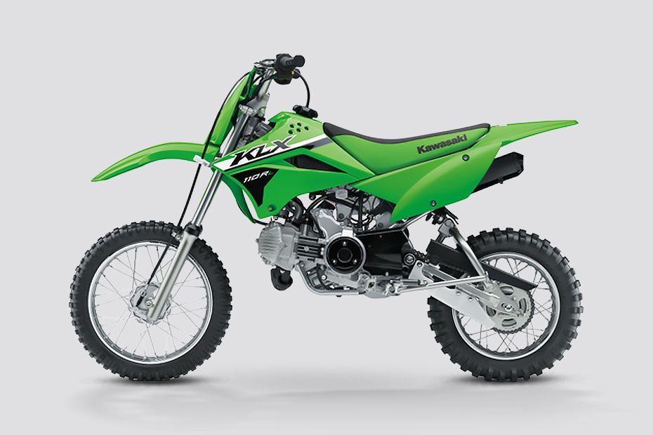Side Profile View (Left) of KLX110R L