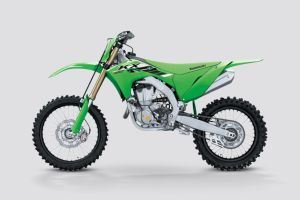 Side Profile View (Left) of KX 450