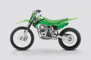 Side Profile View (Left) of KLX 140R F