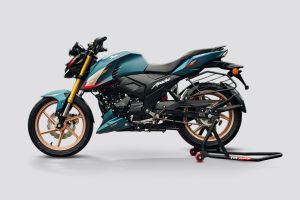 Side Profile View (Left) of Apache RTR 160 4V