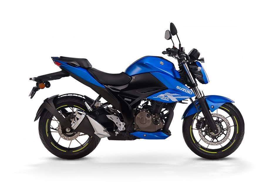 Side Profile View (Right) of Gixxer 250